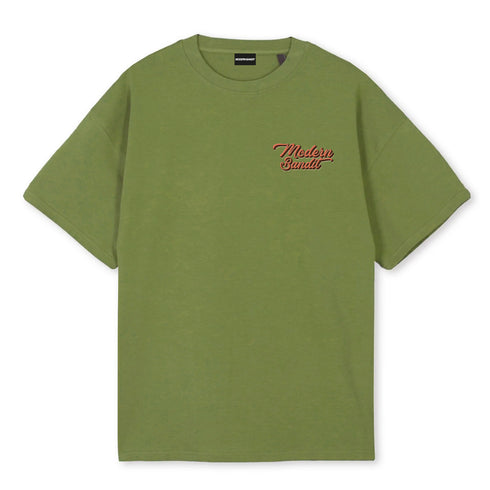 T-Shirt Green Drippy Logo