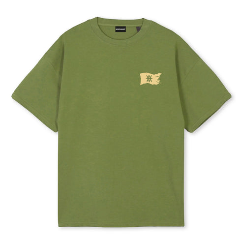 T-Shirt Green Treasure Map