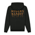 Hoodie Black Drip Orange