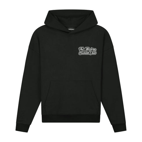 Hoodie Black Modern Bandit Club