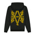 Hoodie Black Yellow Tape