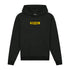 Hoodie Black Yellow Tape