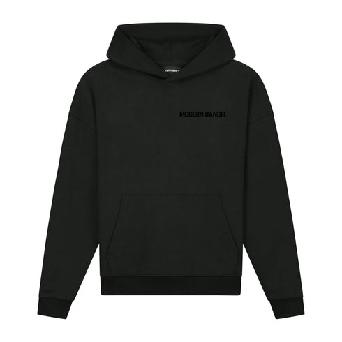 Hoodie Black Basic Black