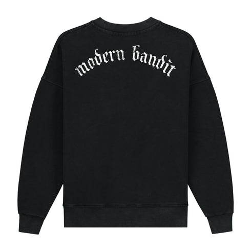 Sweater Stone Washed Grey Romans