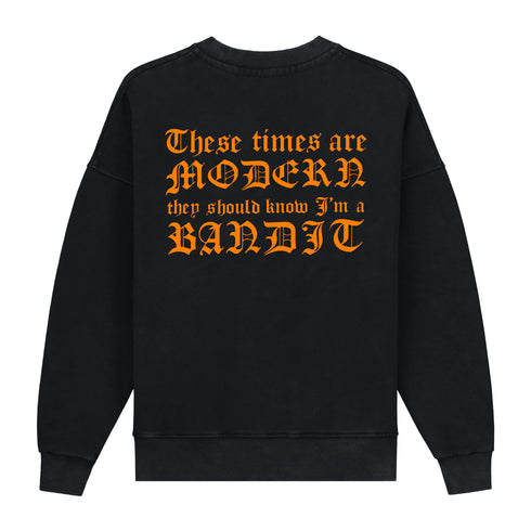 Sweater Stone Washed Grey Timeless