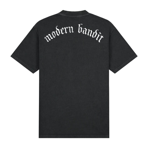 T-Shirt Stone Washed Grey Romans