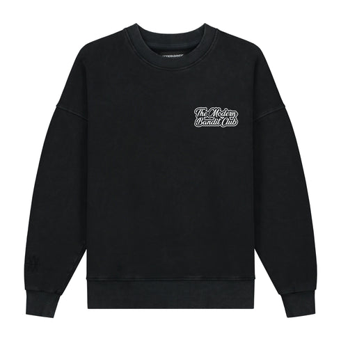 Sweater Stone Washed Grey Modern Bandit Club