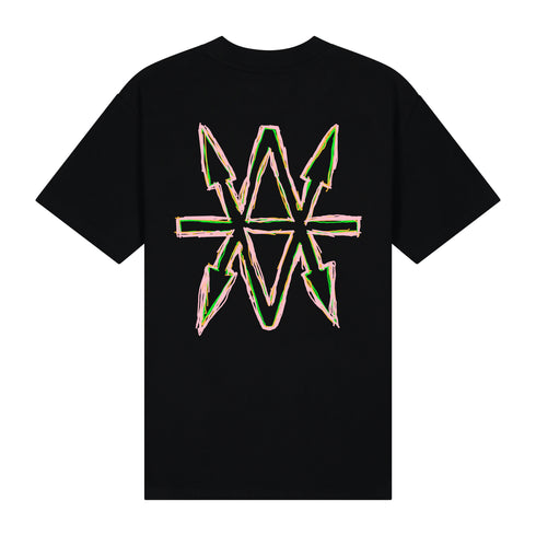 T-Shirt Black Chalk Logo