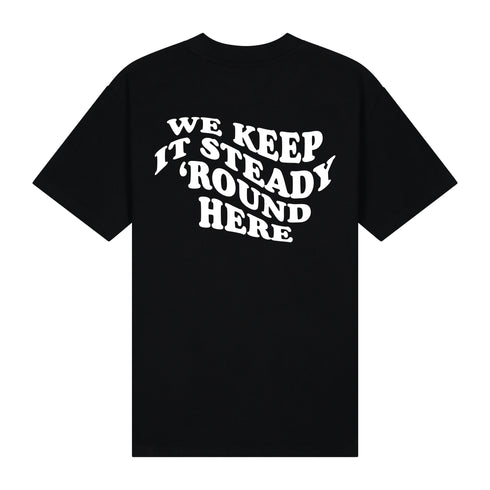 T-Shirt Black Steady