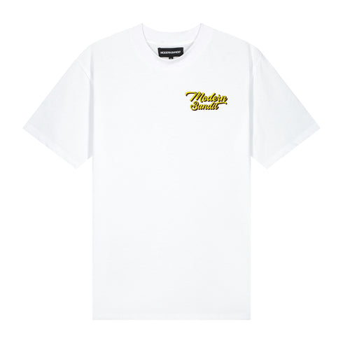 T-Shirt White Drippy Logo