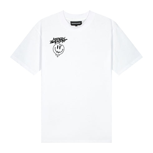 T-Shirt White Smiley