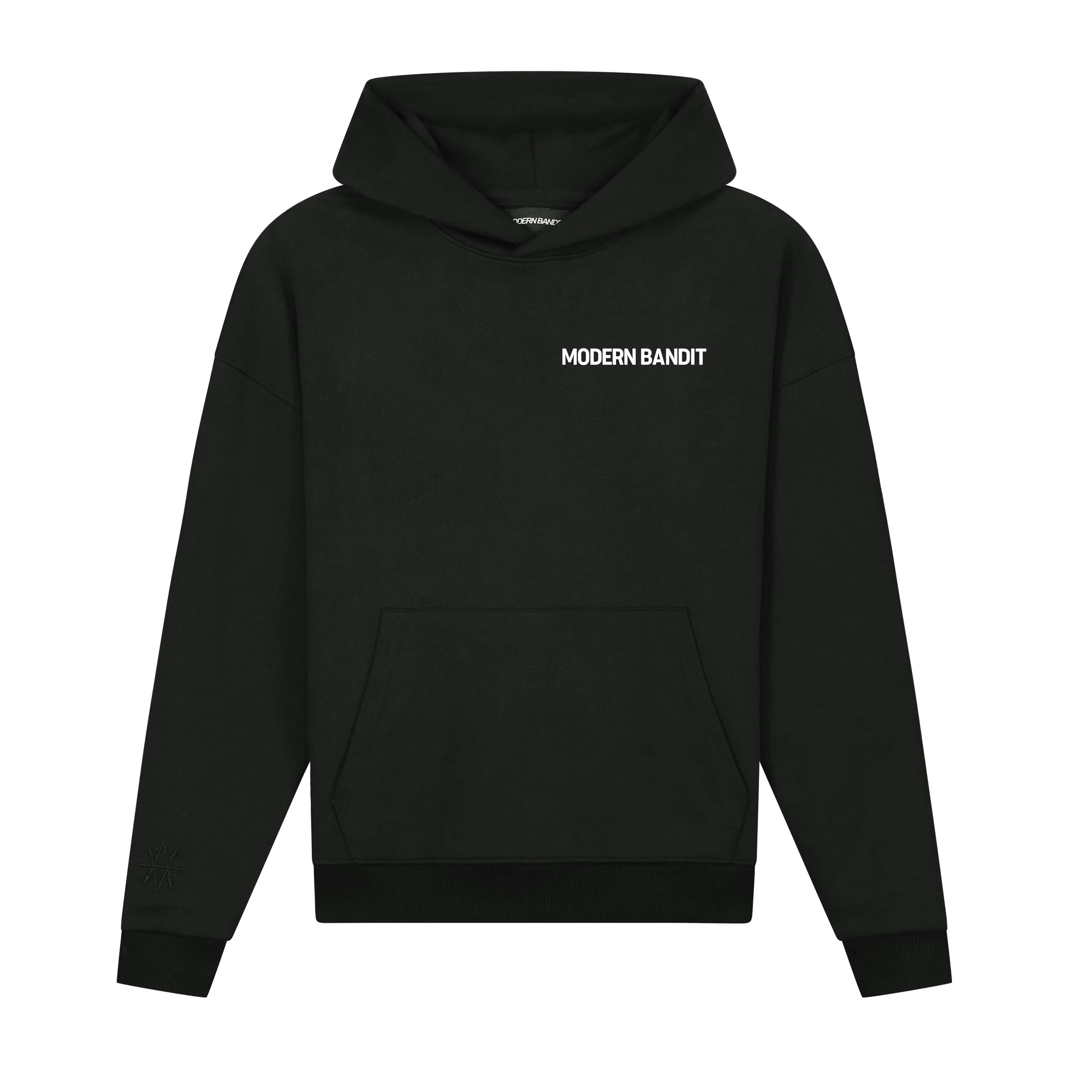 Basic black hoodie discount